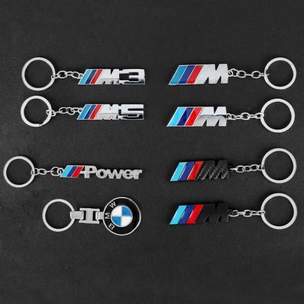 Metal Emblem Keyring for BMW