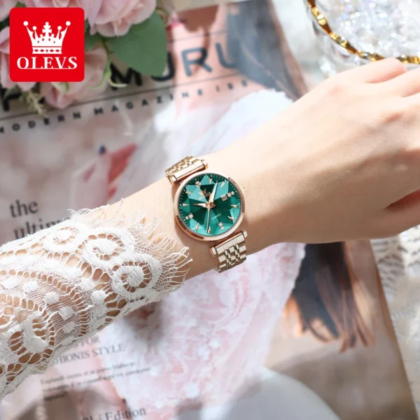 Affordable luxury watch with diamonds