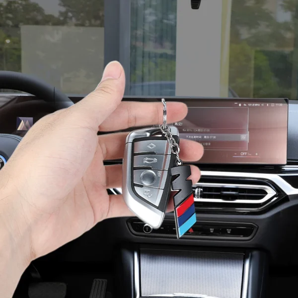 Metal Emblem Keyring for BMW