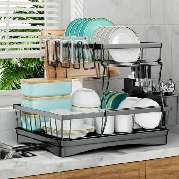 Large dish drainer