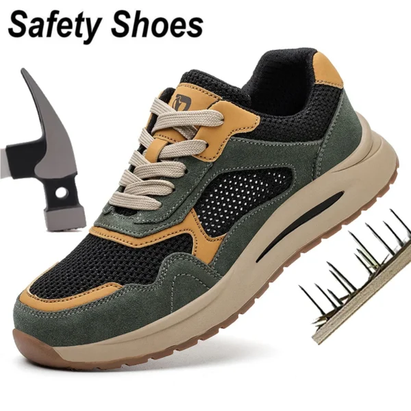 Lightweight safety shoes