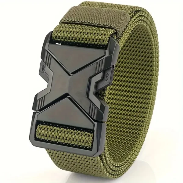 Mens Nylon Braided Belt