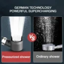 Water-saving shower