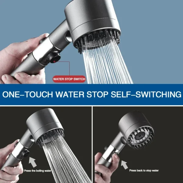 Water-saving shower
