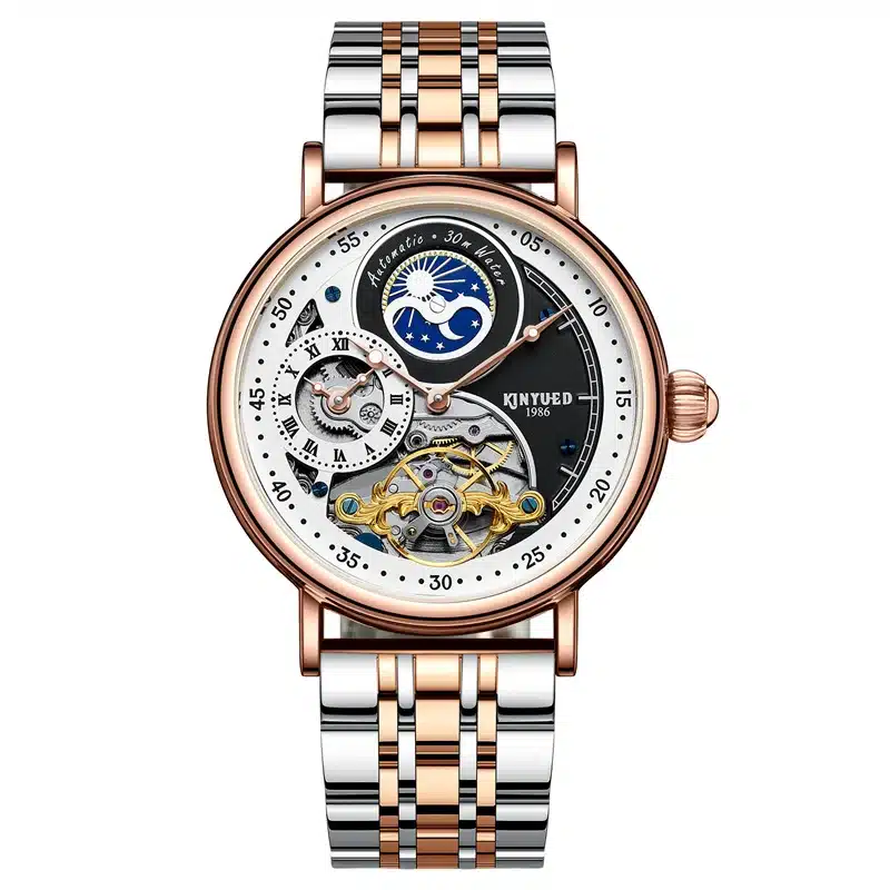 rose silver black